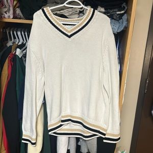 h and m tennis sweater